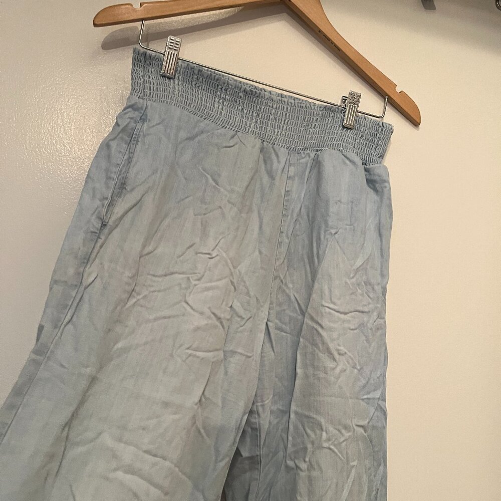 Bella Dahl Light Blue Wide-Leg Pants – Size S (small)‎